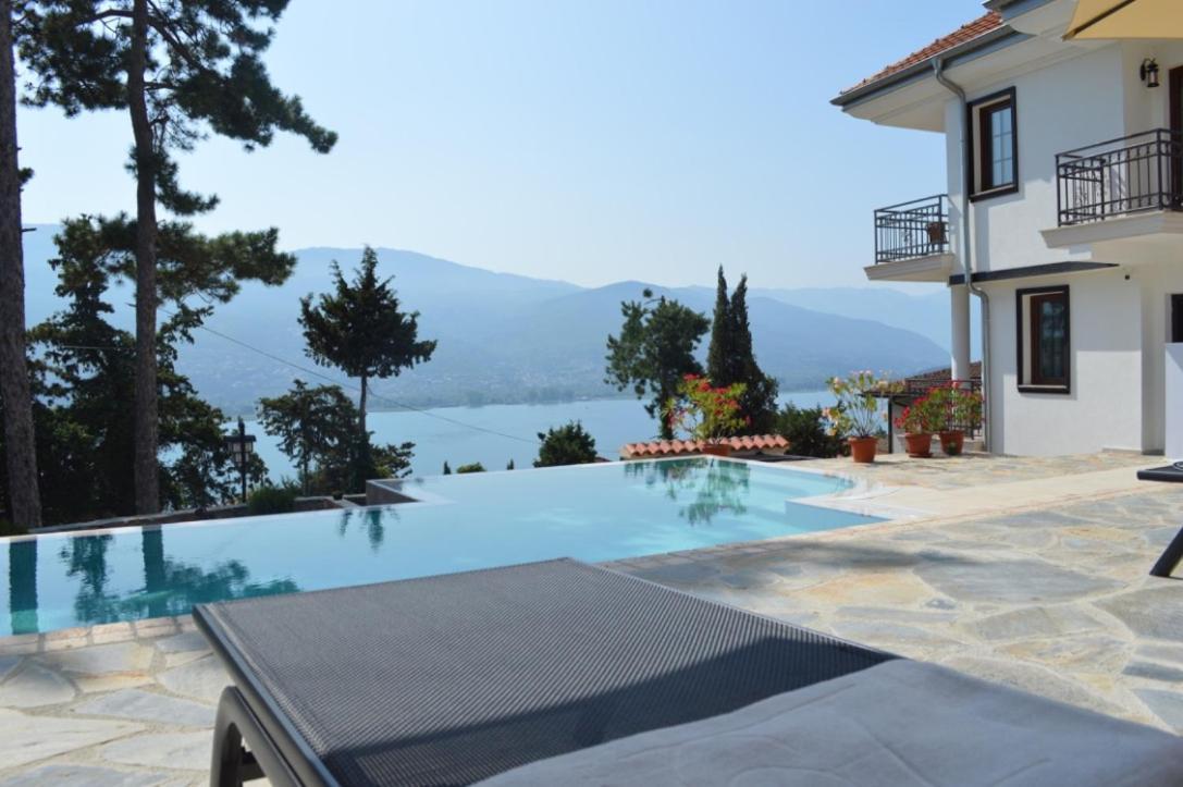Villa Fortezza Ohrid Esterno foto