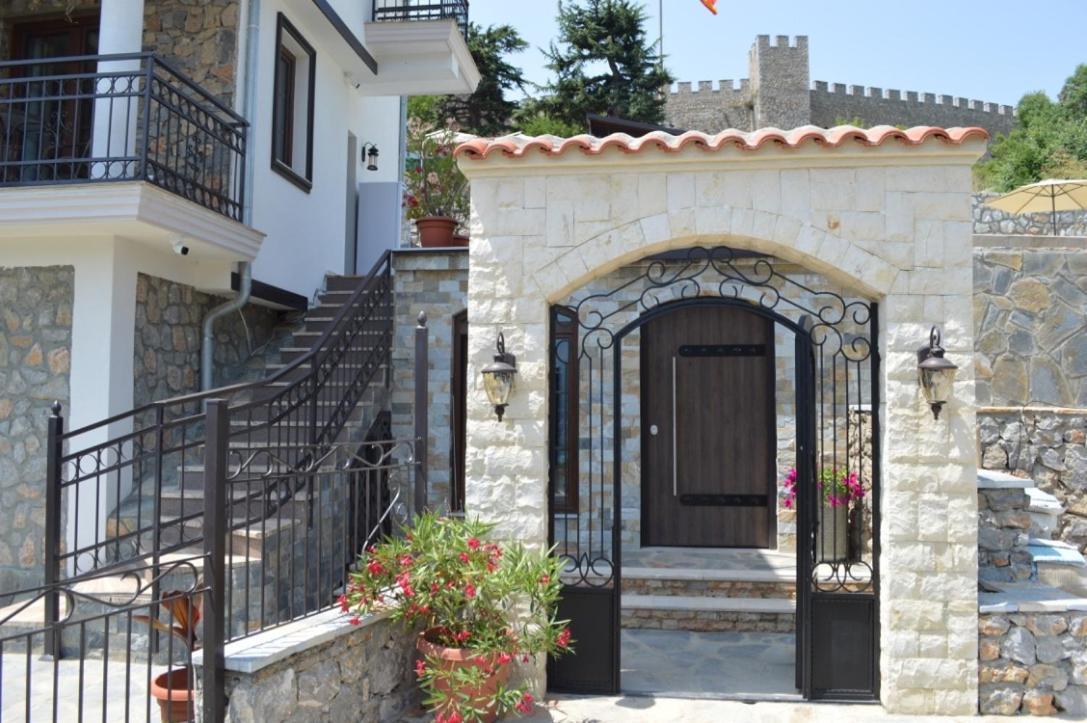 Villa Fortezza Ohrid Esterno foto