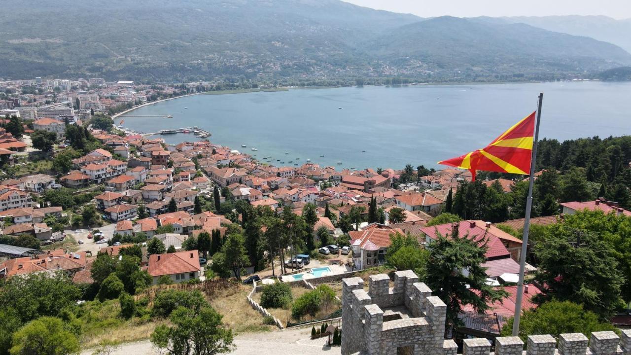 Villa Fortezza Ohrid Esterno foto