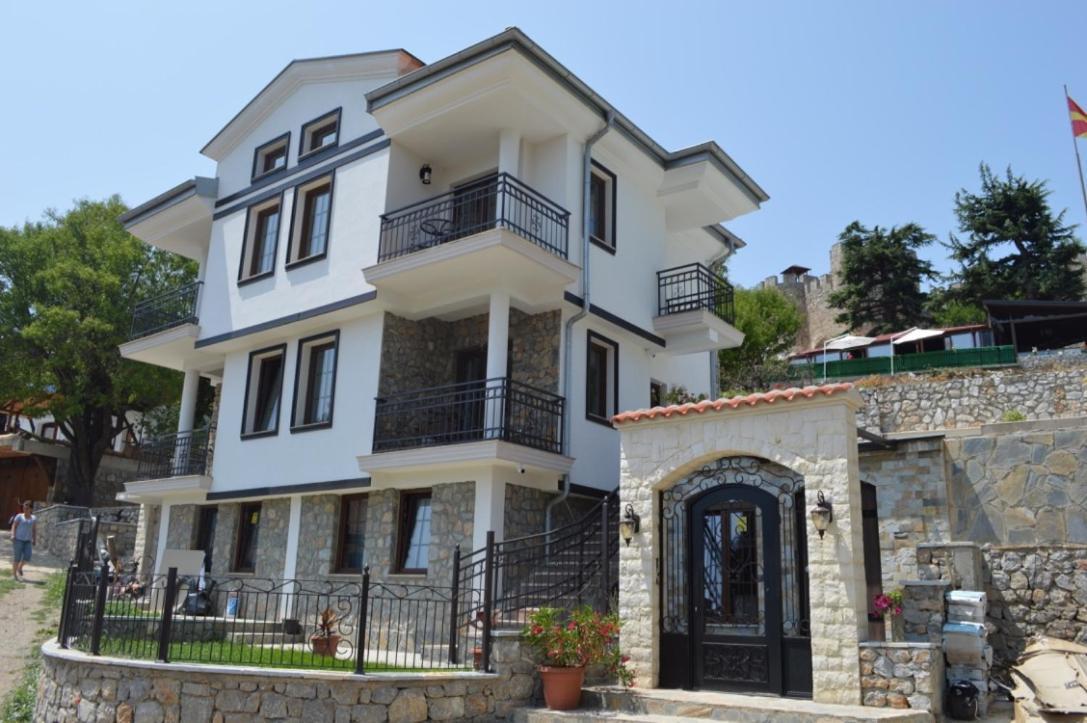 Villa Fortezza Ohrid Esterno foto